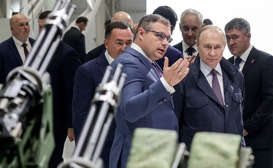 В ходе посещения ПАО «Мотовилихинские заводы».