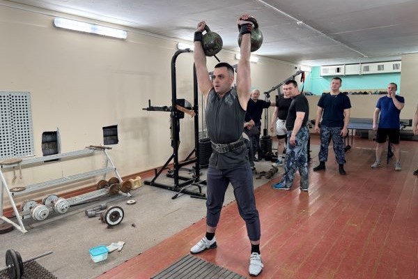 В ИК-1 УФСИН области прошли ежегодные соревнования по гиревому спорту памяти подполковника Руслана Крупинова