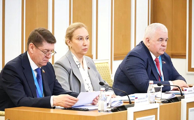 Делегация сенаторов по наблюдению за проведением референдума по принятию новой Конституции Казахстана приняла участие во встрече в Конституционном суде Республики Казахстан