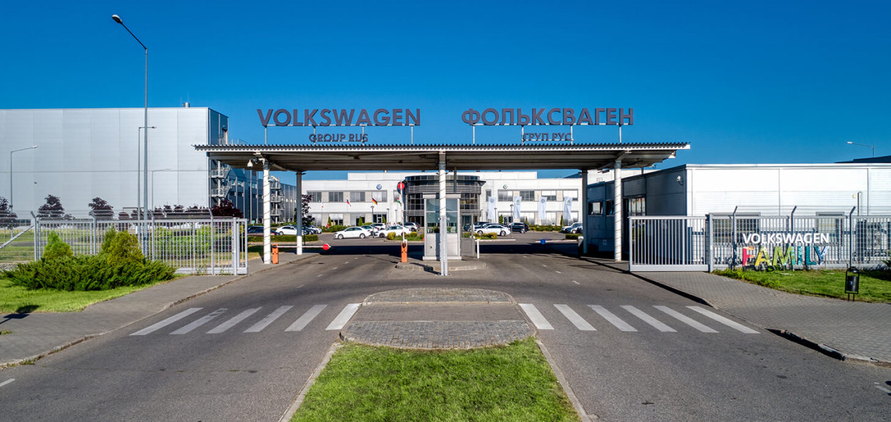 Завод Volkswagen в Калуге останется в простое