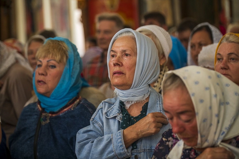 Фото: в Челнах прошла первая большая литургия новой епархии 