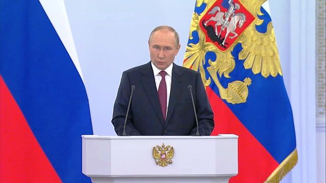 Владимир Путин 30 сентября 2022 года