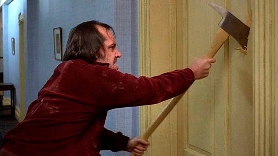 Кадр из фильма «Сияние»