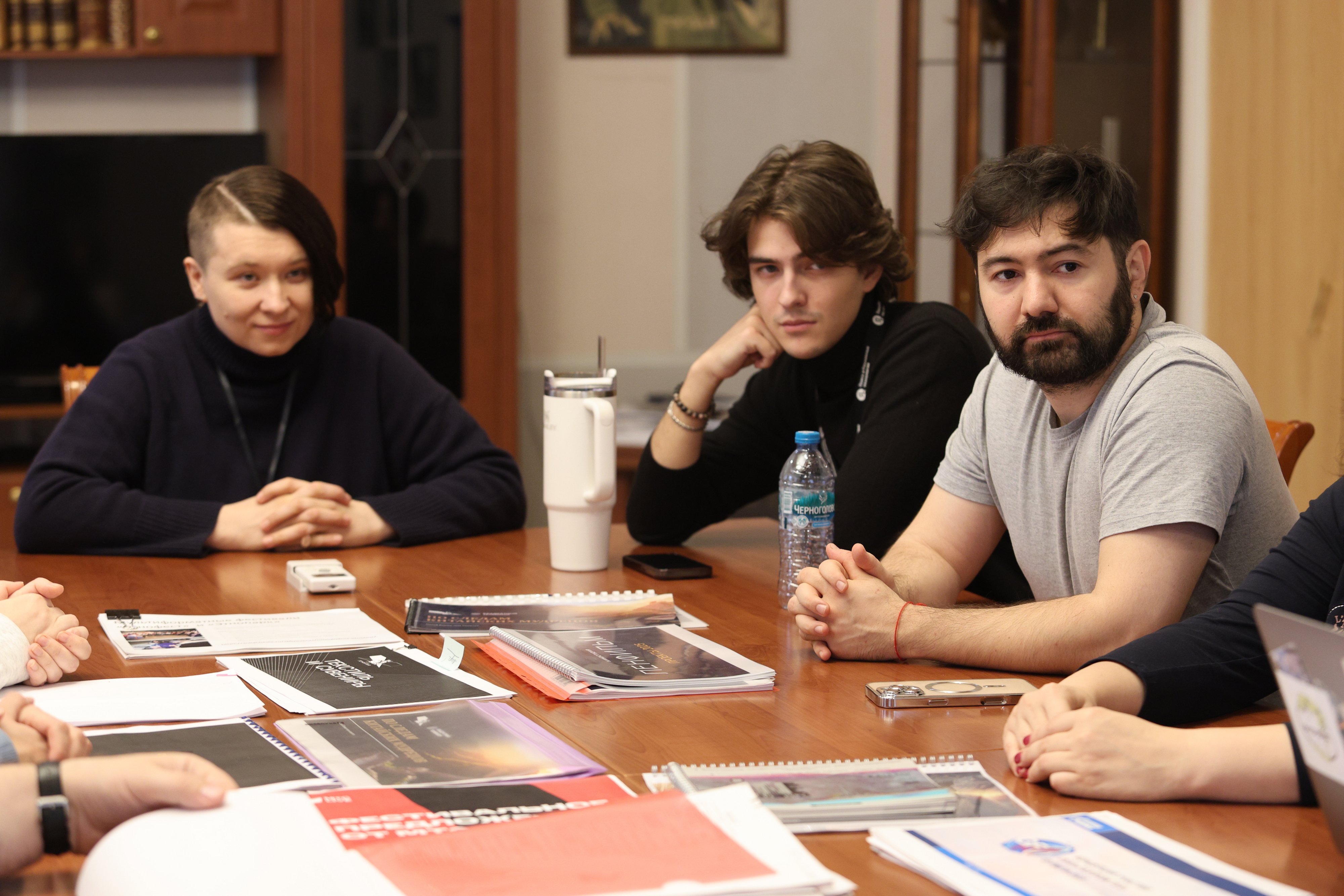 Начинающие режиссёры познакомились с производственными процессами на «Ленфильме» 1