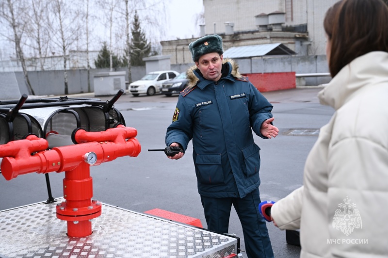 Специальное управление № 72 МЧС России пополнилось новой пожарной техникой