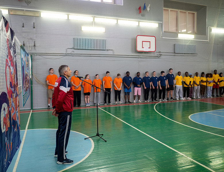Открытие ежегодной Спартакиады первокурсников
