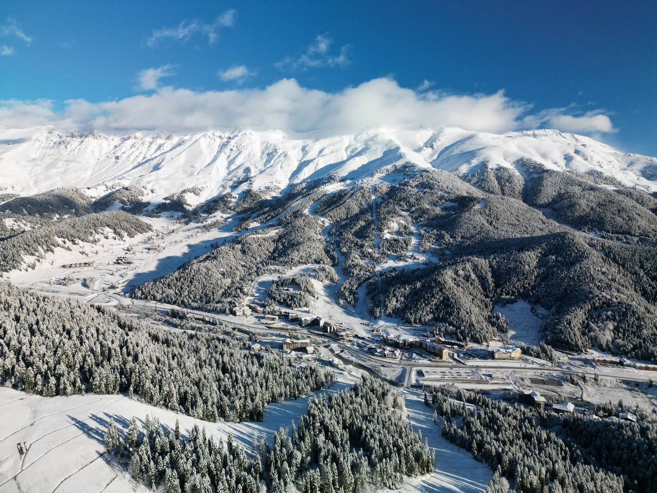 15% онлайн-бронирований горнолыжных курортов на новогодние праздники пришлось на курорты Карачаево-Черкесии