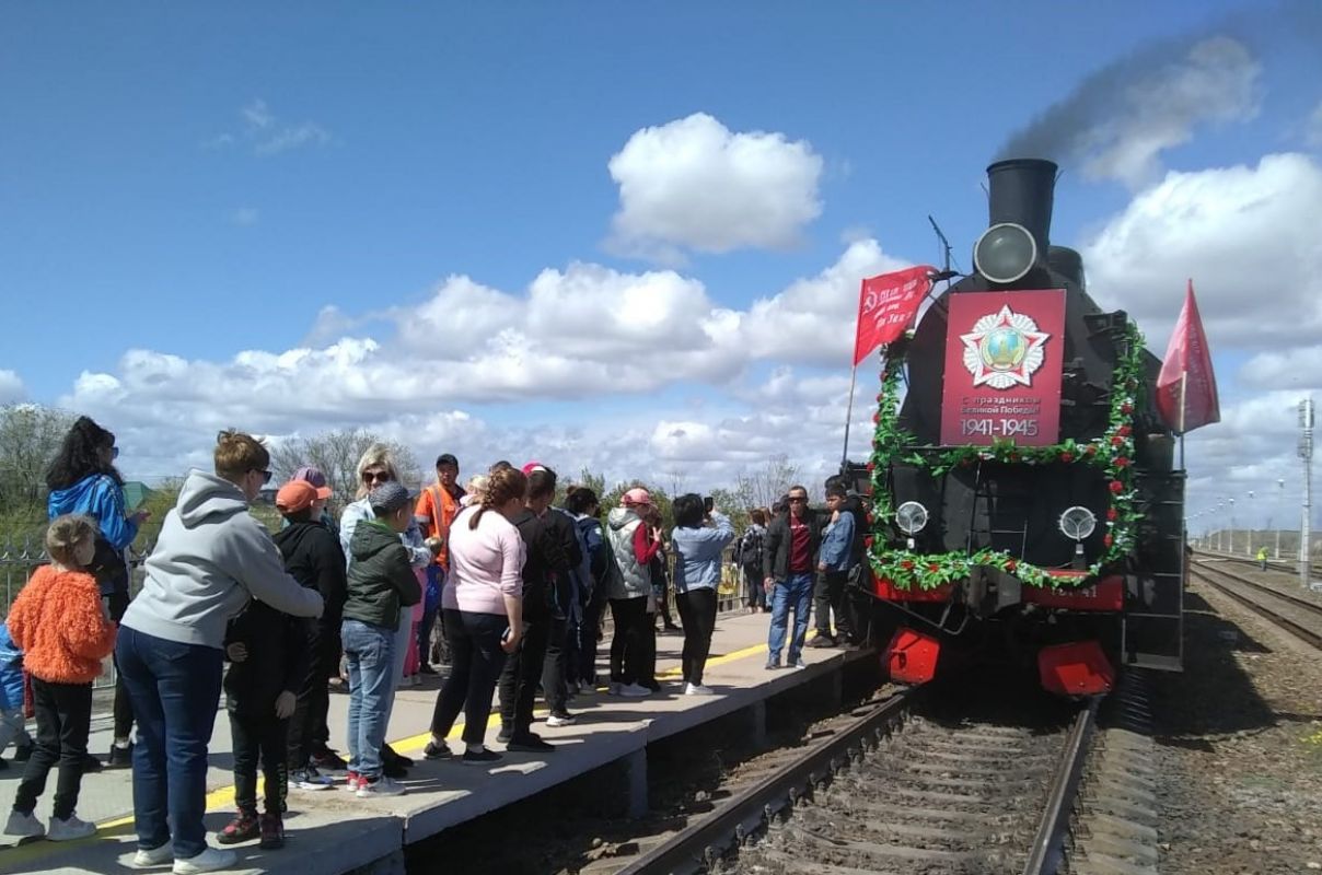 поезд победы в метро