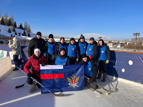 Сотрудники УФСИН России по Тюменской области приняли участие в открытом турнире «Огненная шайба»