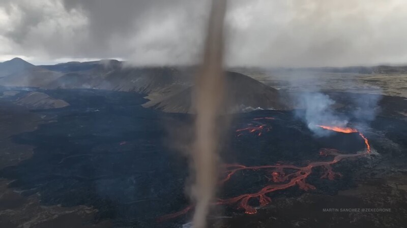 Новый вулкан в Исландии 