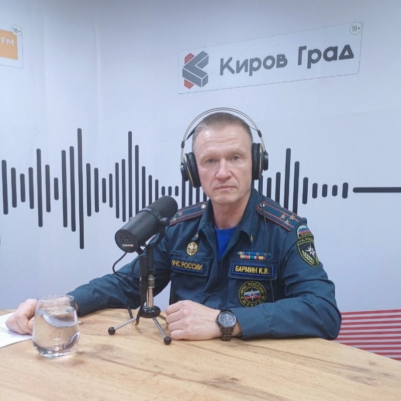 Пожарная безопасность в период отопительного сезона стала темой прямого эфира