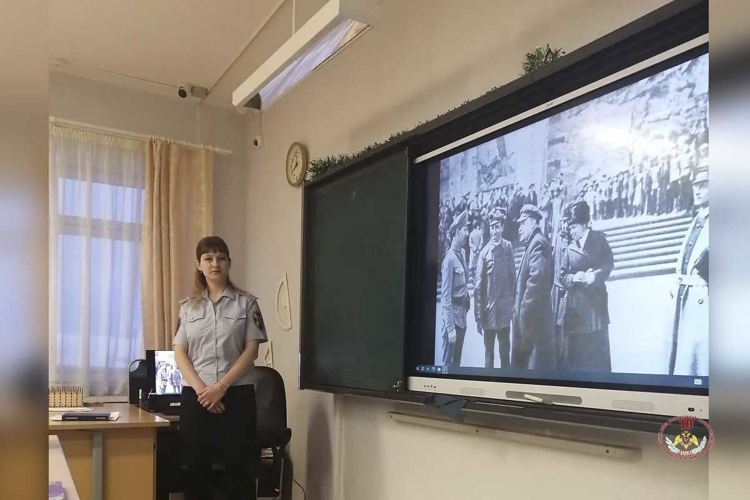 На Ямале росгвардейцы провели патриотические встречи с школьниками ко Дню защитника Отечества