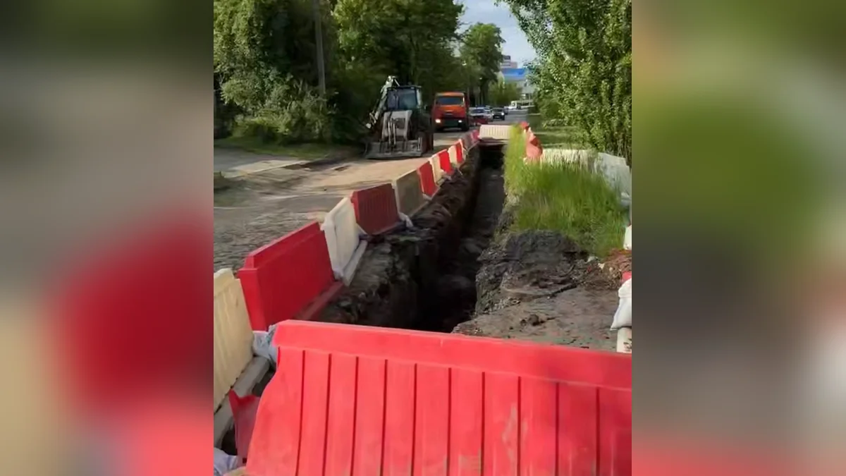 На улице Садовой в Краснодаре проложат 1,2 км ливневых канализаций