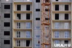 В городе строятся новые дома