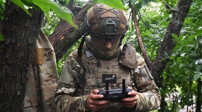 Оператор ударного БПЛА ВС РФ