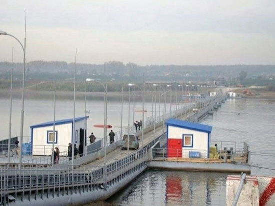В кузбасском городе на время ледохода будет демонтирован мост через Томь