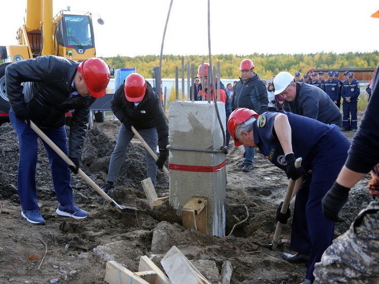 В Якутске началось строительство склада республиканского резерва материальных ресурсов