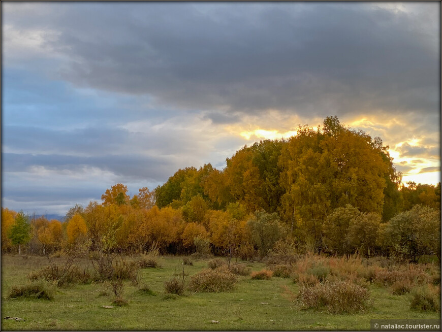 «Осенние краски Уймонской долины». Дорога, база и первые эмоции