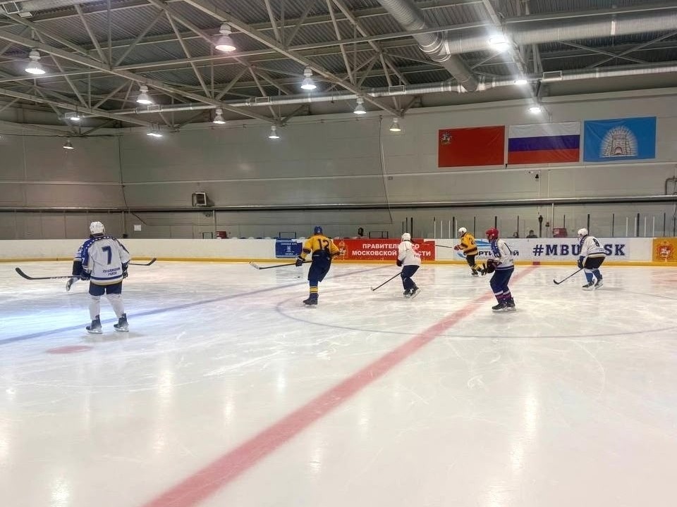 Луховицкие хоккеисты уступили команде «Химик» в матче областного первенства