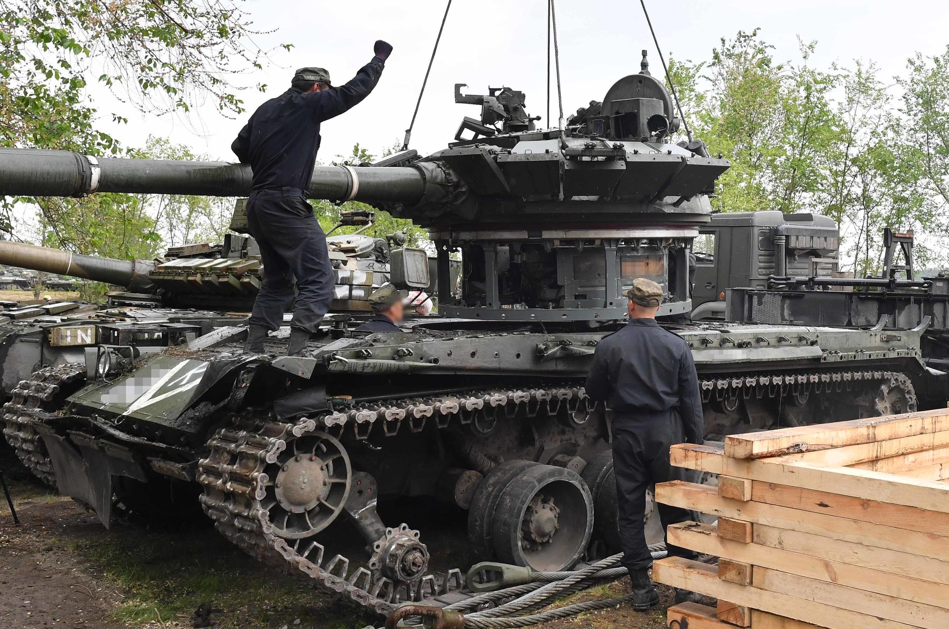 Т-80бвм на Украине