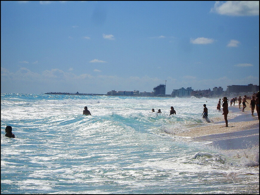 Древность и современность в Канкуне