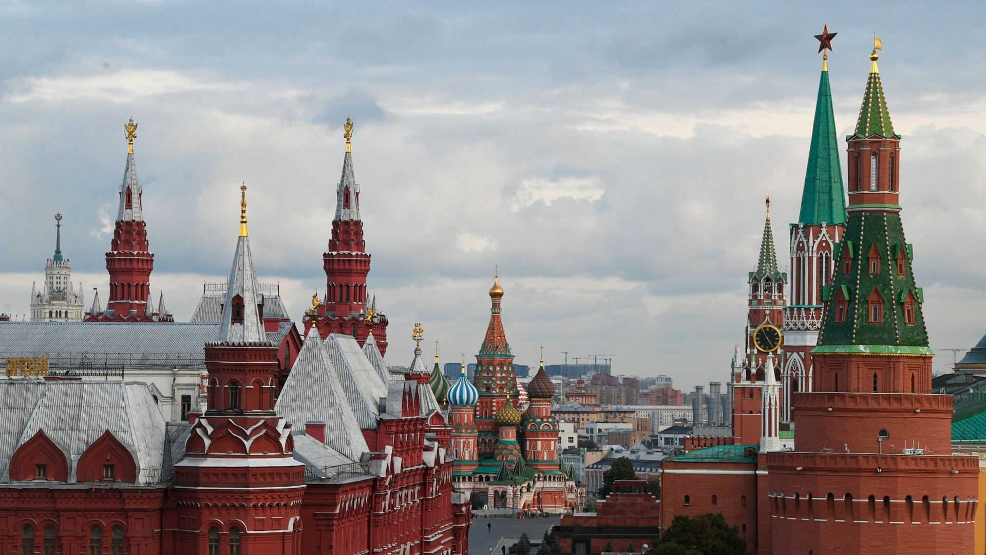 кремль на красной площади в москве