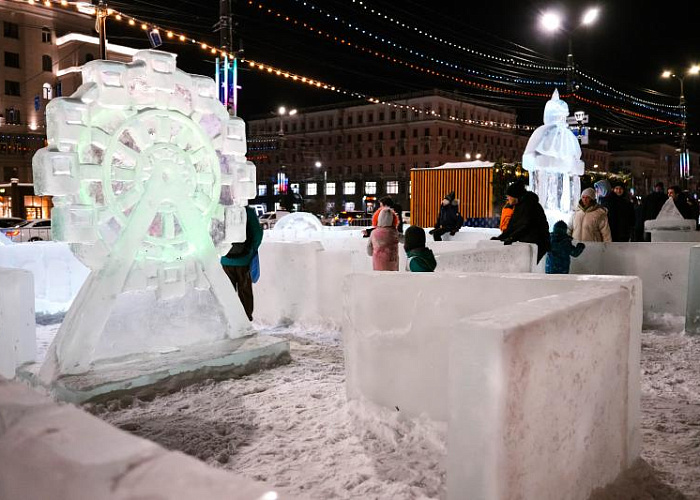 Новый ледовый городок в Челябинске посвятят Культурной столице