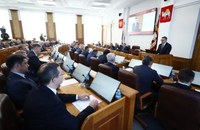 Алексей Текслер принял участие в первом заседании Законодательного Собрания восьмого созыва Челябинской области