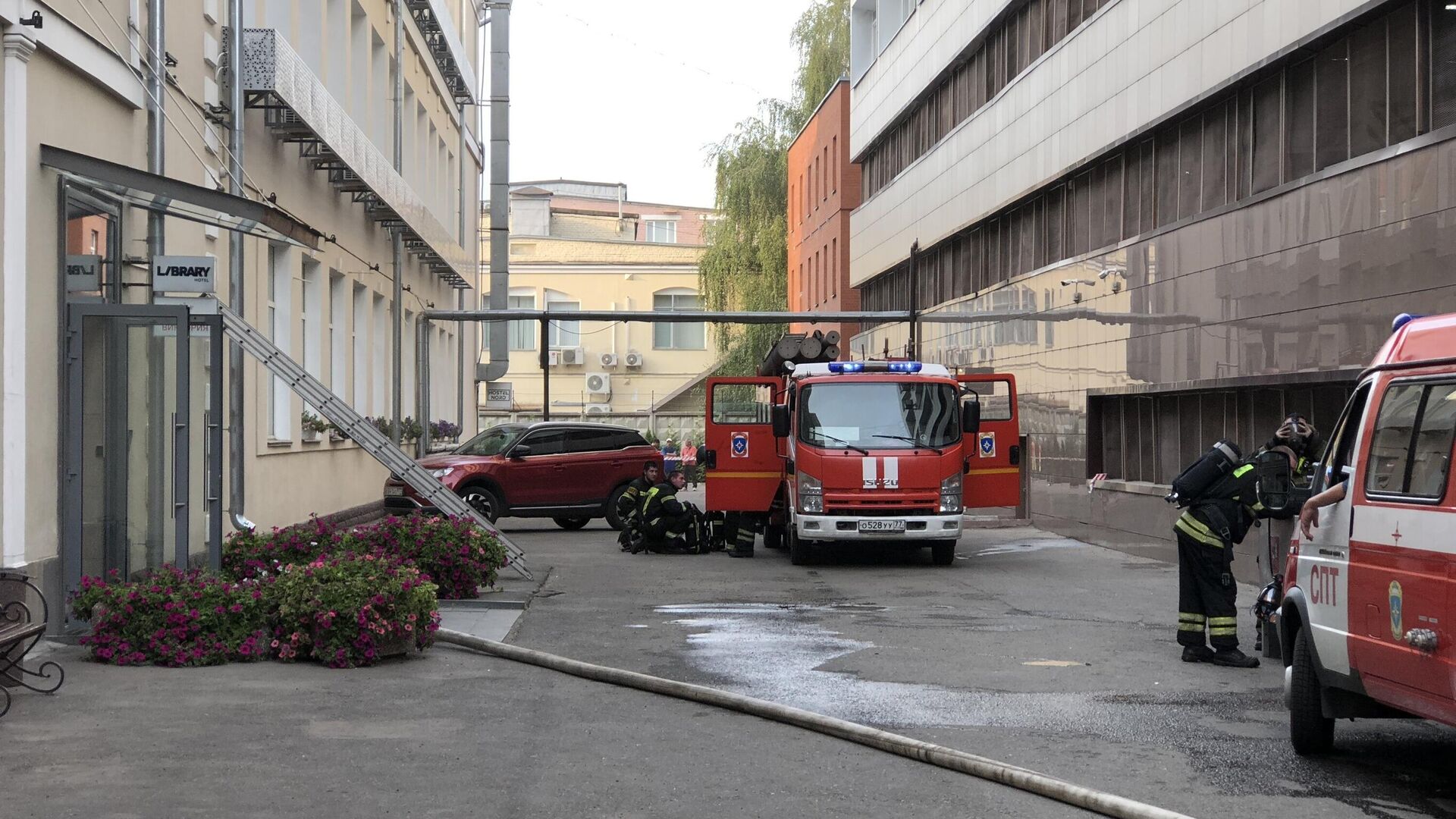 Пожары в москве сейчас карта