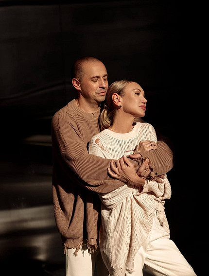 Олег Верещагин с женой