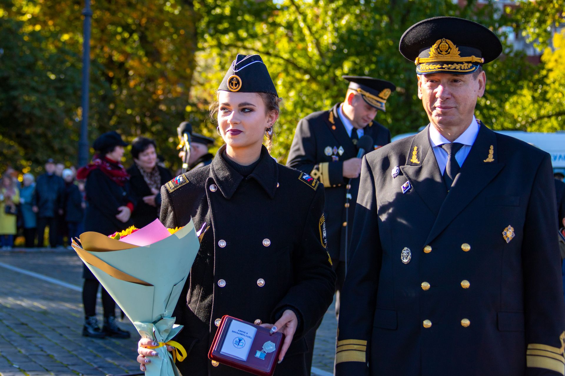 «Морская семья»: торжественное посвящение в курсанты университета Макарова прошло в Кронштадте