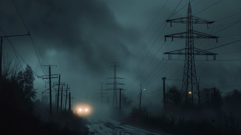 Авария на подстанции оставила часть Великого Новгорода без света