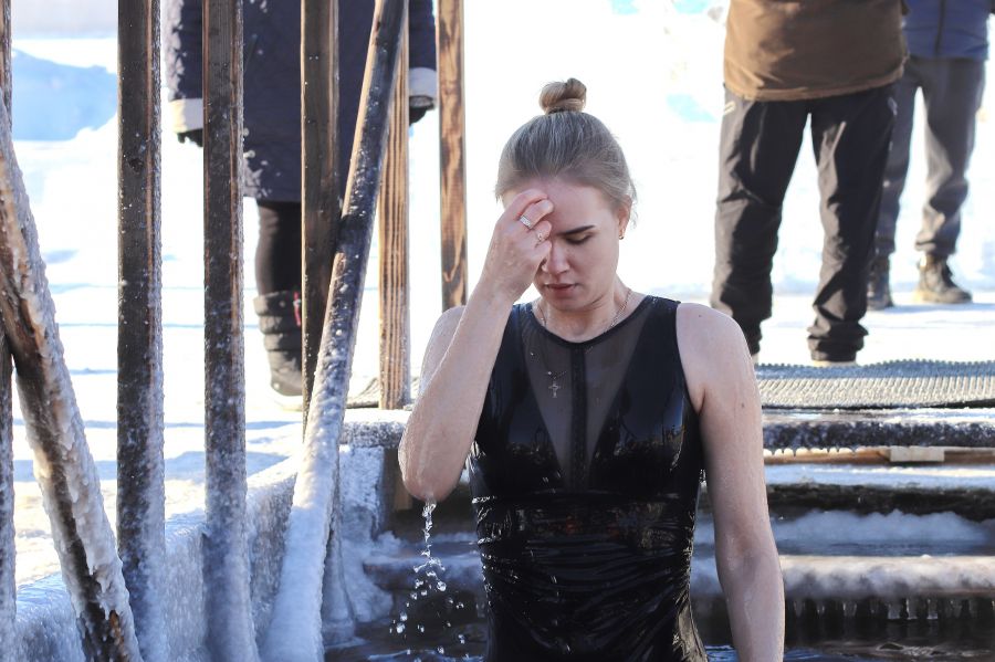 Крестный ход 2024 год. Крещение. 