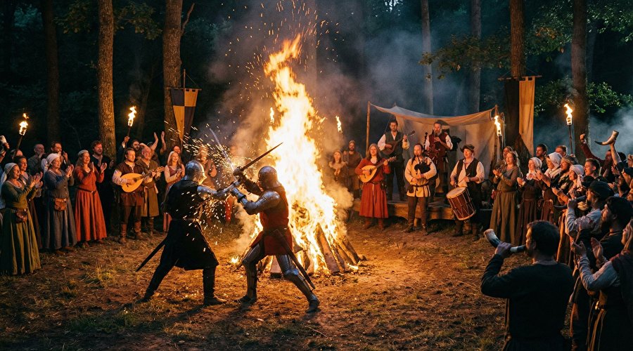 Рыцарский бой