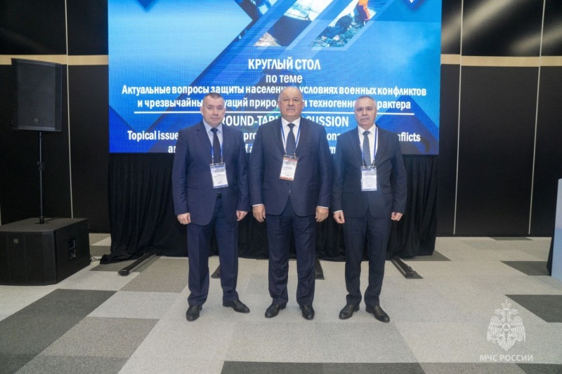 В Петербурге МЧС России принимает участие в Международной встрече высоких представителей по вопросам безопасности