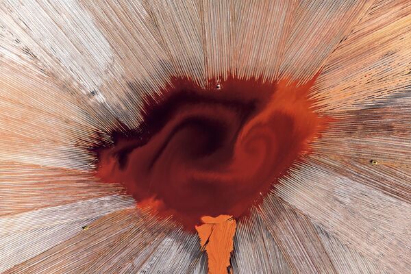 Колин Леонхардт, Австралия сфотографировал дамбу хвостохранилища глиноземного рудника. - Sputnik Абхазия