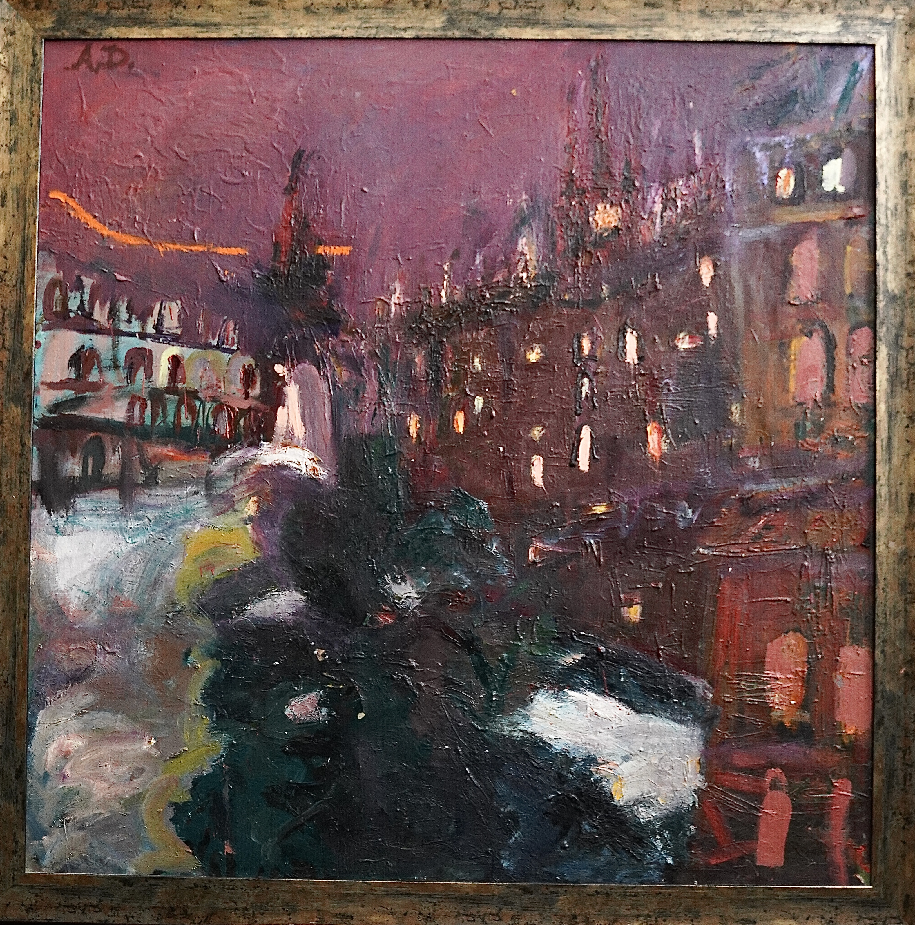 Общедоступная выставка Аллы Давыдовой «Звучание города» открывается в «Гранд Отеле Европа»1