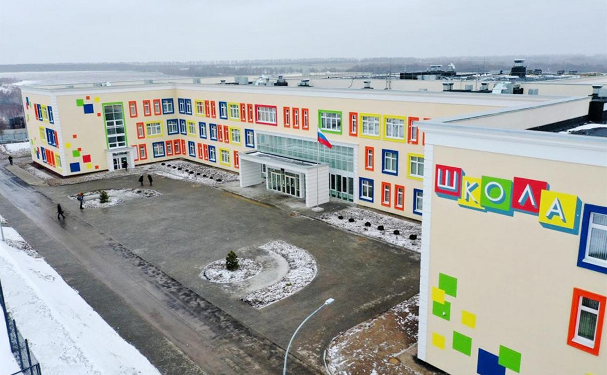 Как выглядит самая большая новая школа в Туле: фоторепортаж
