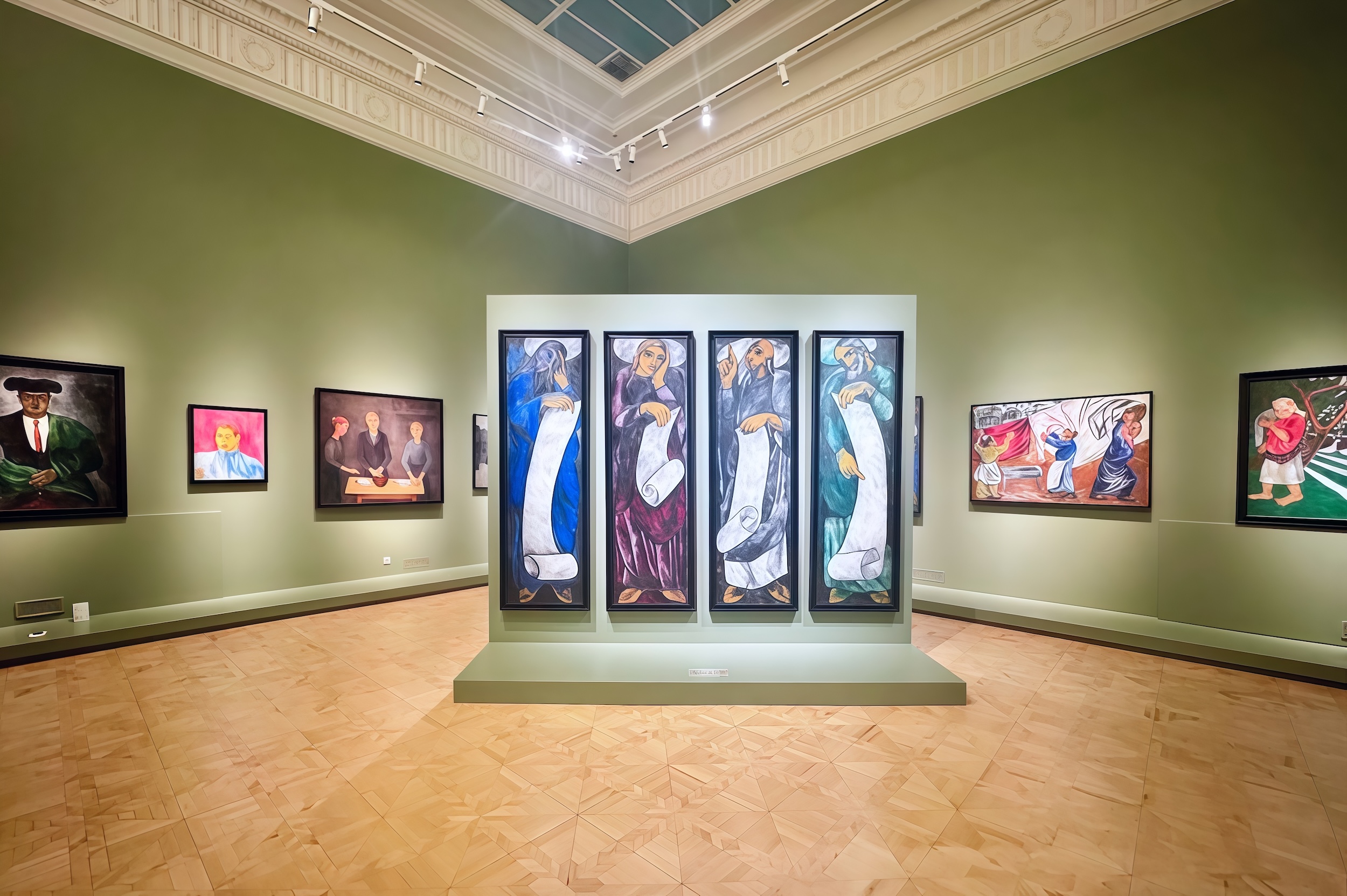 Краска Swiss Lake стала частью экспозиции Государственного Русского музея