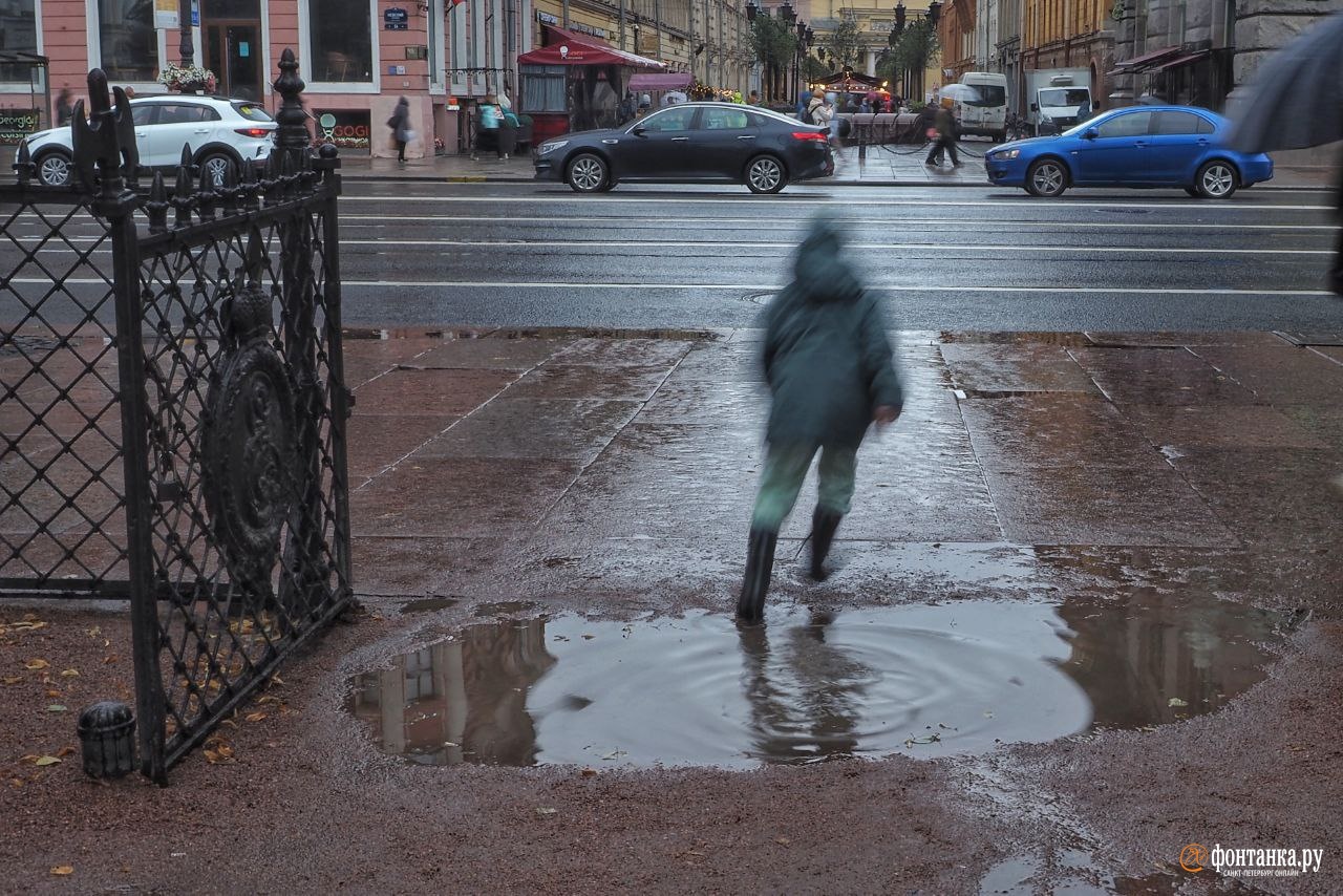 Памятник дождю в санкт петербурге
