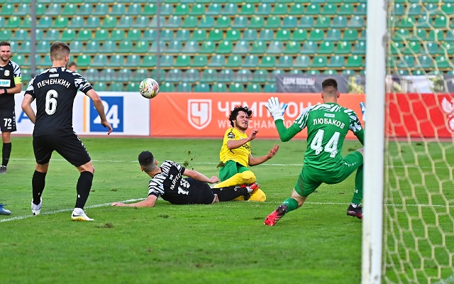 Футбол: Первая ничья Евсеева, второе поражение «Черноморца»
