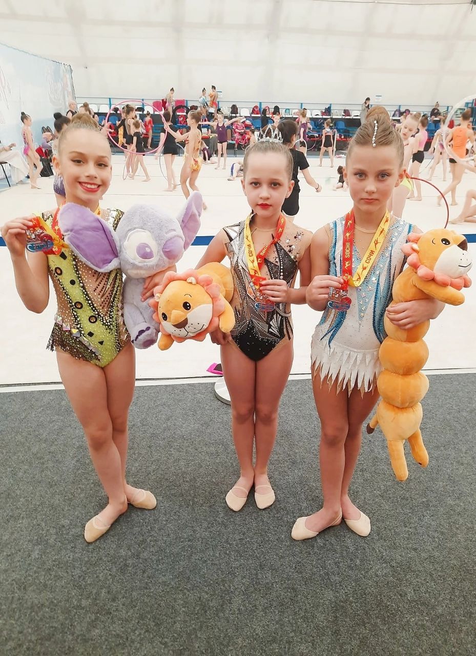 Юные гимнастки из Карачаево-Черкесии заняли призовые места на турнире в Сочи