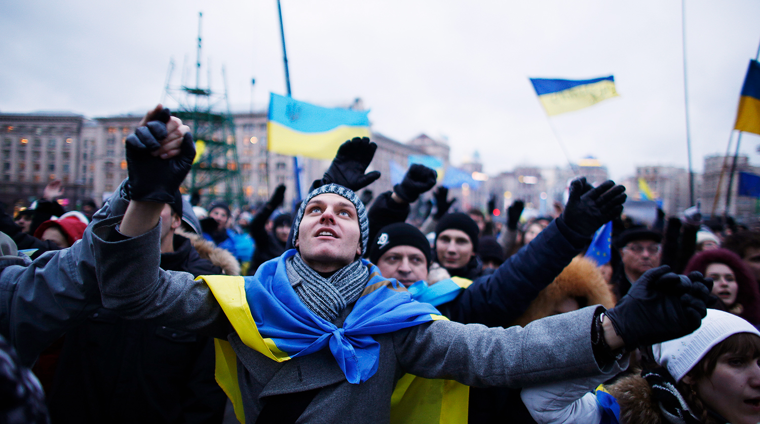 Евромайдан 2014. Евромайдан митинг. Революция на Украине.