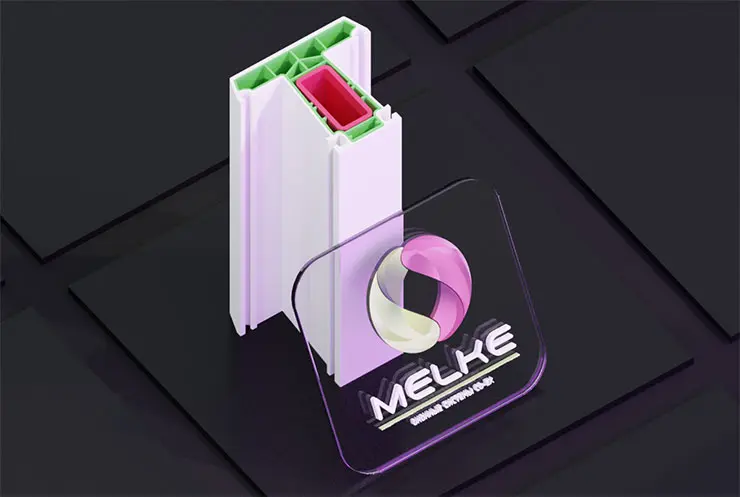 Новый усиленный профиль импоста MELKE 70