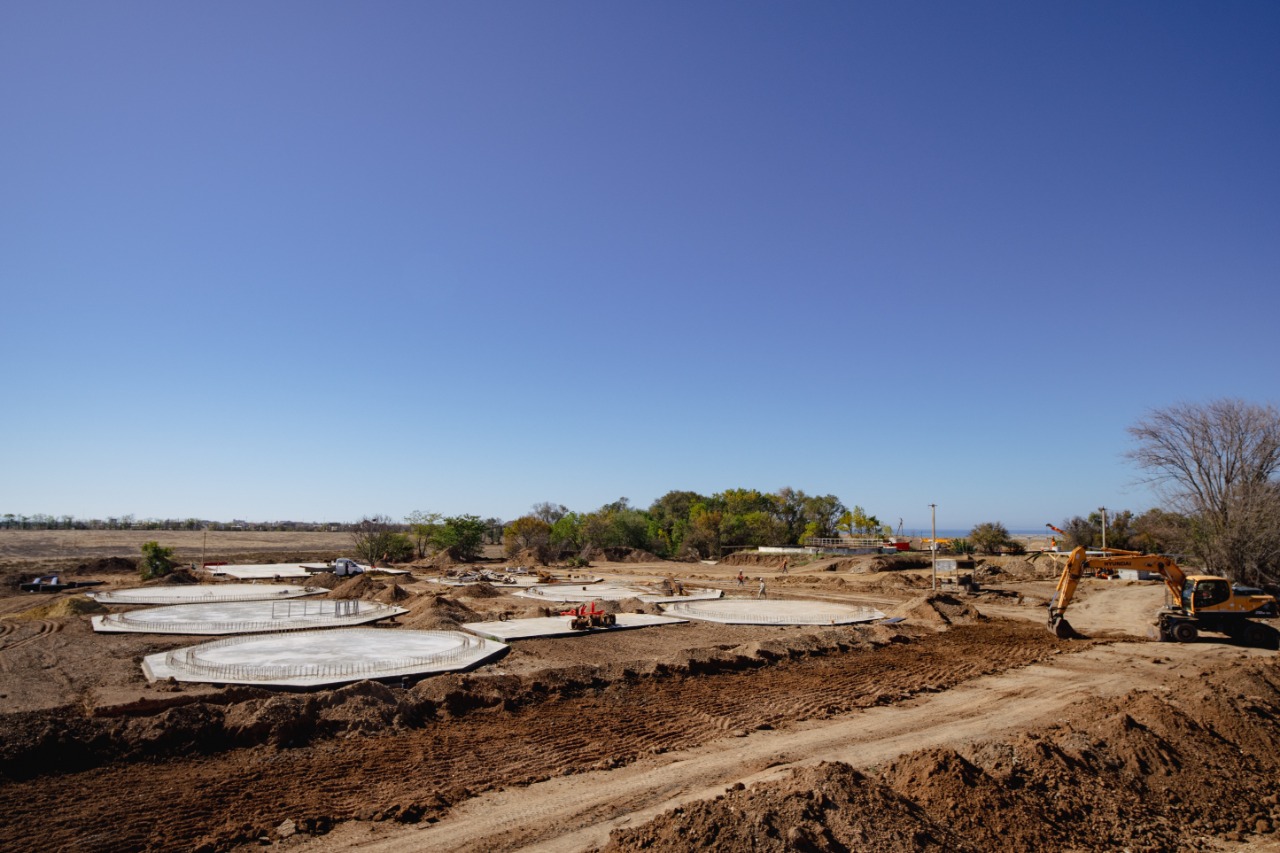 В Николаевке модернизируют очистные сооружения для курортного побережья