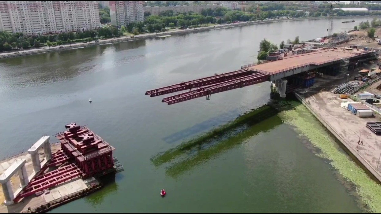 Мост через затон новинки