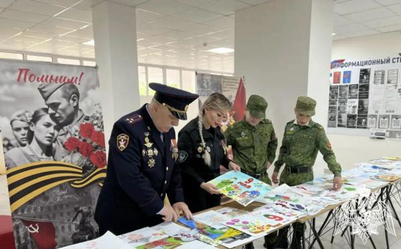 В преддверии Дня Победы росгвардейцы приняли участие в патриотической акции 