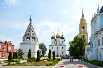 Андрей Воробьев проверил, как благоустраивают подмосковную Коломну к 850-летию