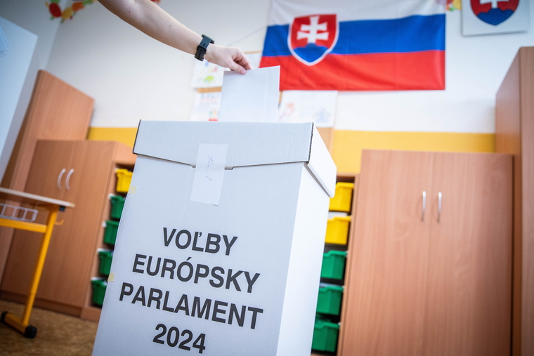 На выборах в Европарламент в Словакии первое место заняла словацкая оппозиционная партия 