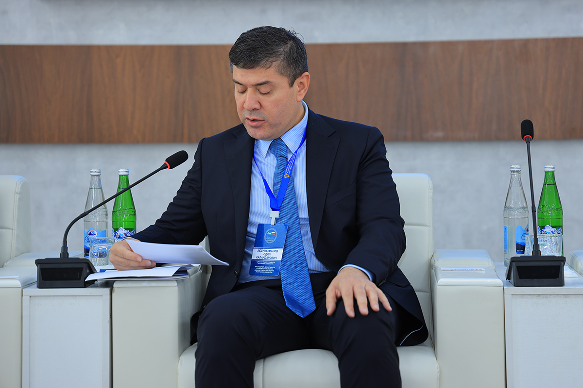 Представитель Администрации Президента республики Узбекистан Одил Абдурахманов 